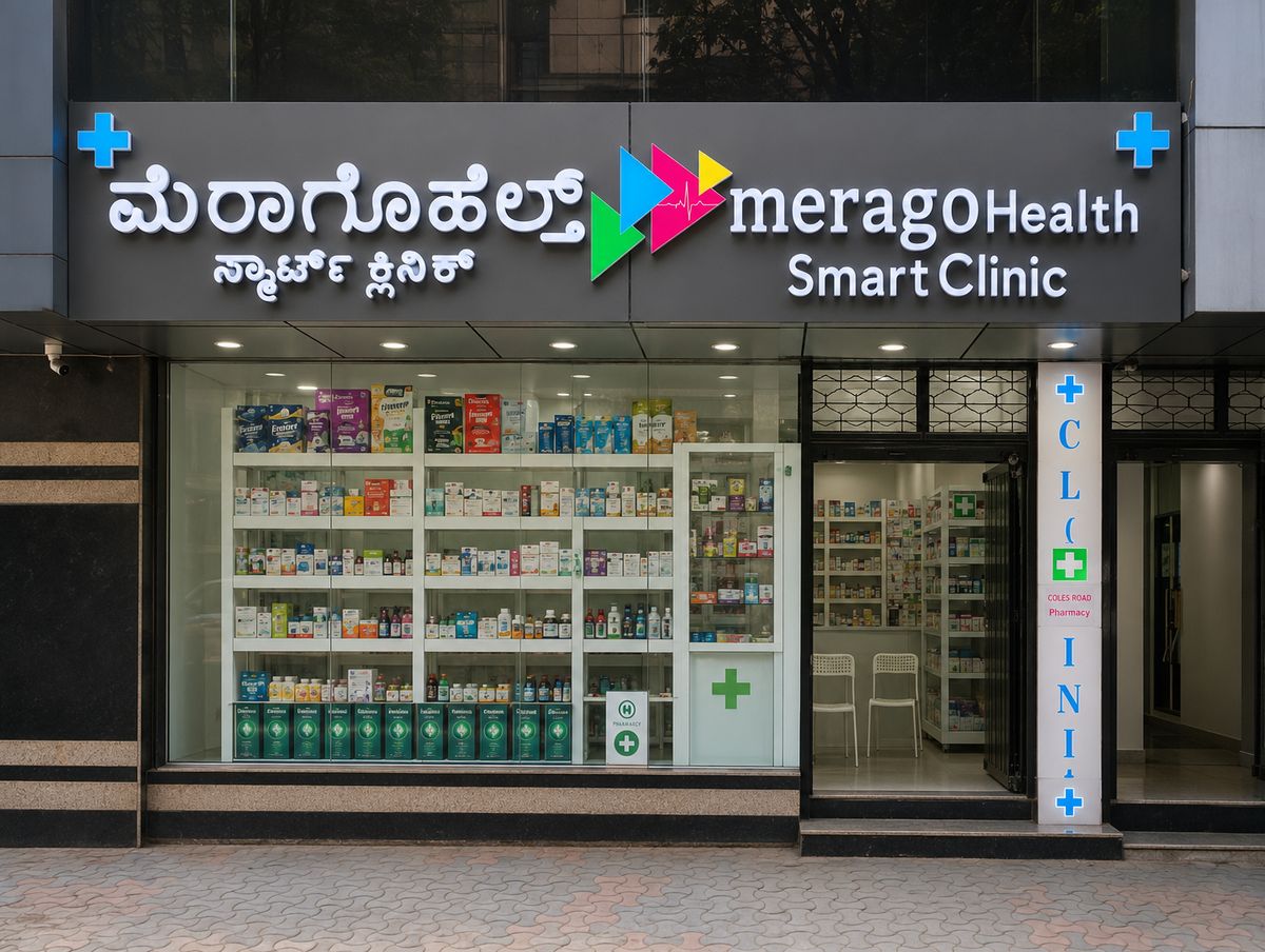 meragoHealth SmartClinic Pharmacy, Coles Road storefront